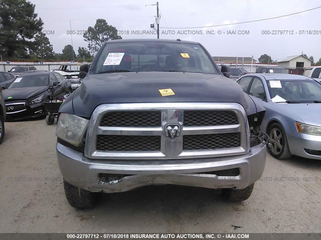 3C6TR5JT1GG150527 - 2016 RAM 2500 SLT BLUE photo 6