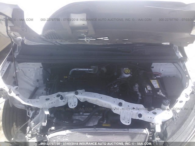 KL4CJASB6JB594298 - 2018 BUICK ENCORE PREFERRED Ақ фото 10