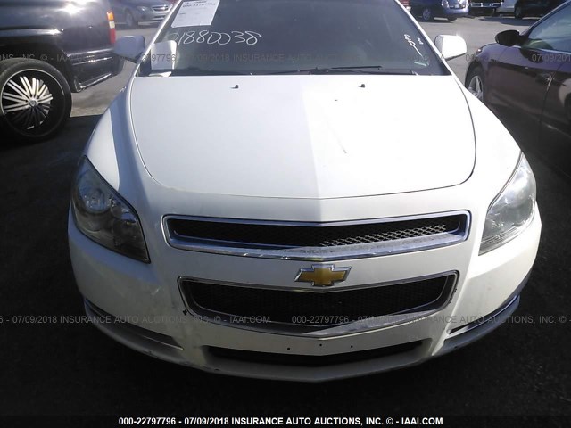 1G1ZC5E06CF289965 - 2012 CHEVROLET MALIBU 1LT 白色 照片 6