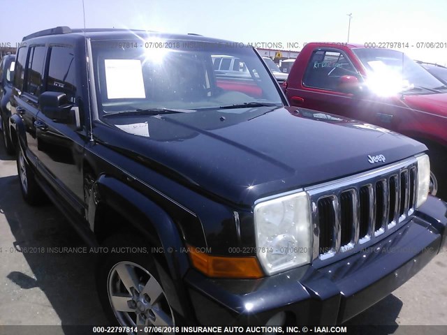 1J8HG48K28C111938 - 2008 JEEP COMMANDER SPORT შავი ფოტო 6