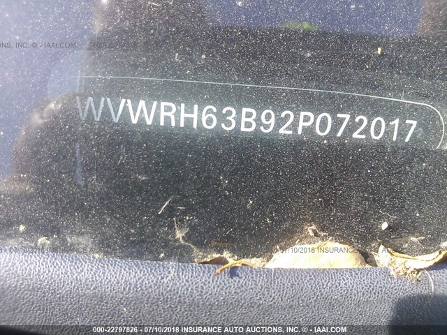 WVWRH63B92P072017 - 2002 VOLKSWAGEN PASSAT GLX 绿色 照片 9