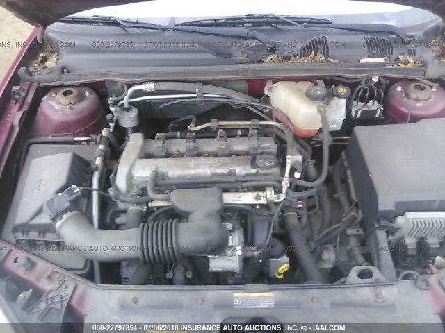 1G1ZS58F87F302868 - 2007 CHEVROLET MALIBU LS Tünd qırmızı foto 10