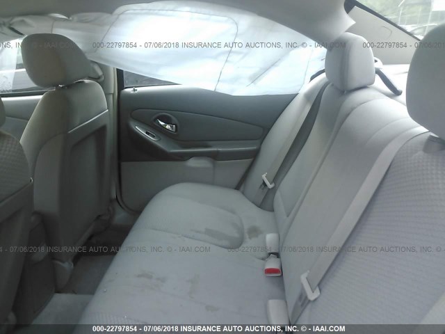 1G1ZS58F87F302868 - 2007 CHEVROLET MALIBU LS Tünd qırmızı foto 8