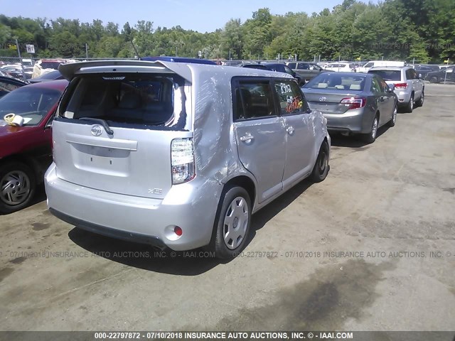 JTLZE4FE2EJ053887 - 2014 TOYOTA SCION XB Gümüş foto 4
