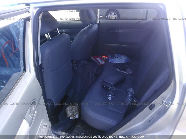 JTLZE4FE2EJ053887 - 2014 TOYOTA SCION XB Gümüş foto 8