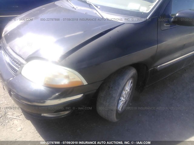 2FMZA5247YBA03243 - 2000 FORD WINDSTAR SE BLACK photo 6