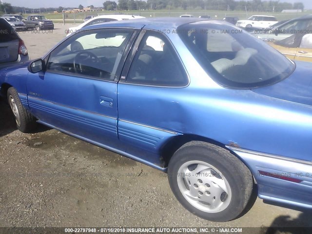 1G2NE15M5SM630900 - 1995 PONTIAC GRAND AM SE BLUE photo 6