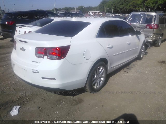 1G11C5SA2DU151315 - 2013 CHEVROLET MALIBU 1LT WHITE photo 4