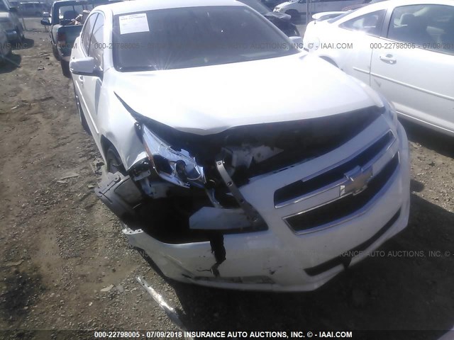 1G11C5SA2DU151315 - 2013 CHEVROLET MALIBU 1LT WHITE photo 6