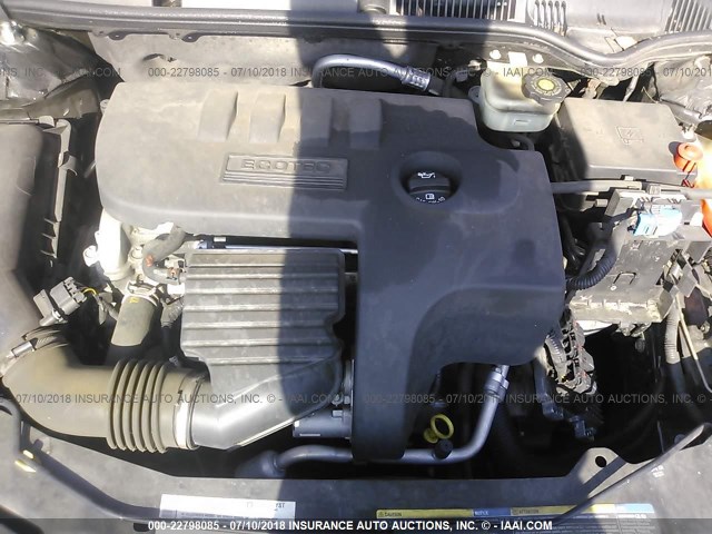 1G8AL55F17Z109136 - 2007 SATURN ION LEVEL 3 SILVER photo 10