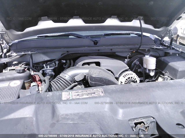 3GTRCVE04AG184604 - 2010 GMC SIERRA C1500 SLE GRAY photo 10