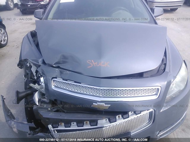 1G1ZH57B594229230 - 2009 CHEVROLET MALIBU 1LT 灰色 照片 10