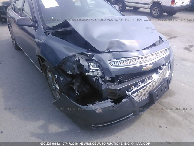 1G1ZH57B594229230 - 2009 CHEVROLET MALIBU 1LT 灰色 照片 6