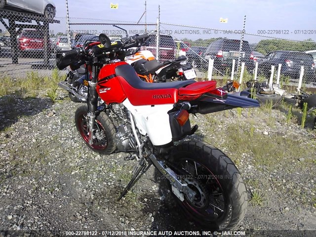 JH2RD06037K502266 - 2007 HONDA XR650 L RED photo 3