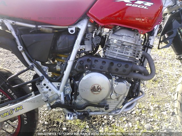 JH2RD06037K502266 - 2007 HONDA XR650 L RED photo 8