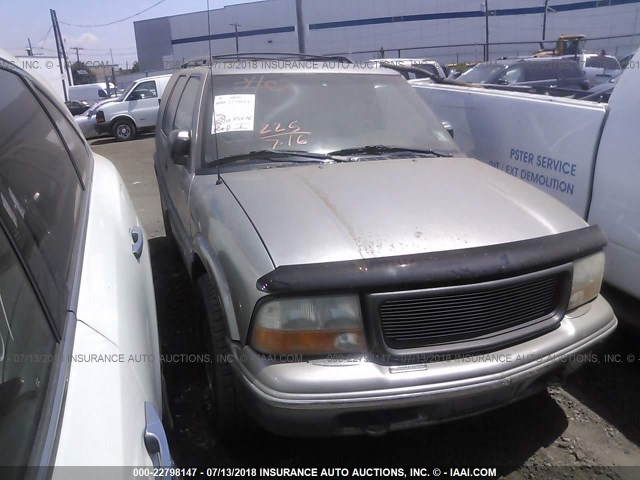 1GKDT13W412180043 - 2001 GMC JIMMY BEIGE photo 1