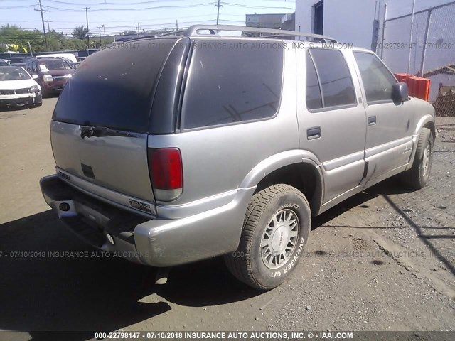 1GKDT13W412180043 - 2001 GMC JIMMY BEIGE photo 4