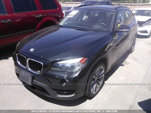 WBAVL1C59EVY15752 - 2014 BMW X1 XDRIVE28I BLACK photo 2