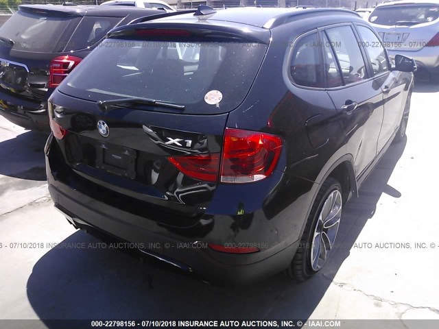 WBAVL1C59EVY15752 - 2014 BMW X1 XDRIVE28I BLACK photo 4