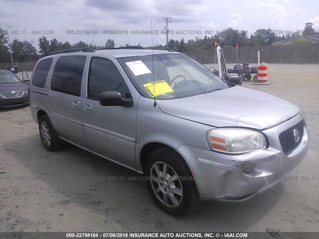 5GADV23L85D192614 - 2005 BUICK TERRAZA CX SILVER photo 1