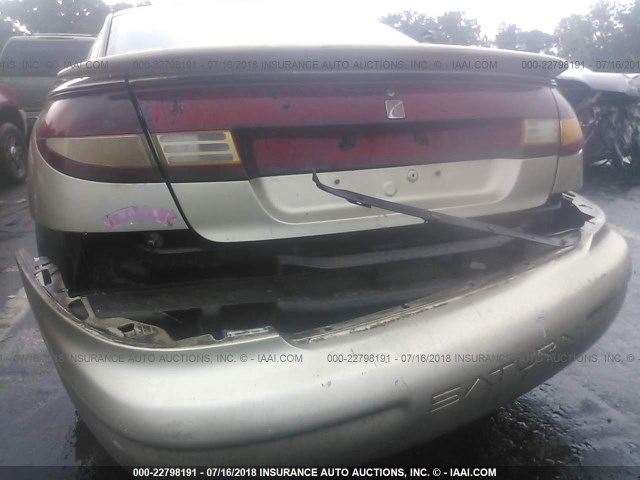 1G8ZG1279VZ148633 - 1997 SATURN SC2 GOLD photo 6