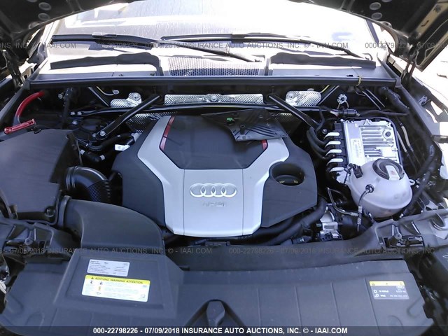 WA1C4AFY1J2153765 - 2018 AUDI SQ5 PRESTIGE Dark Blue photo 10