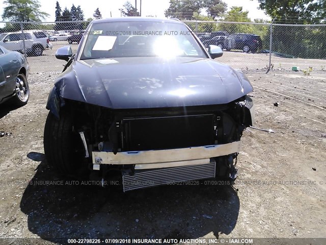 WA1C4AFY1J2153765 - 2018 AUDI SQ5 PRESTIGE Dark Blue photo 6