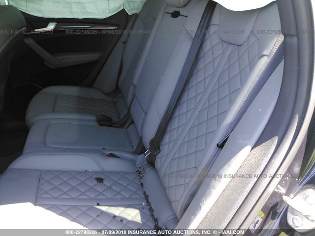 WA1C4AFY1J2153765 - 2018 AUDI SQ5 PRESTIGE Dark Blue photo 8