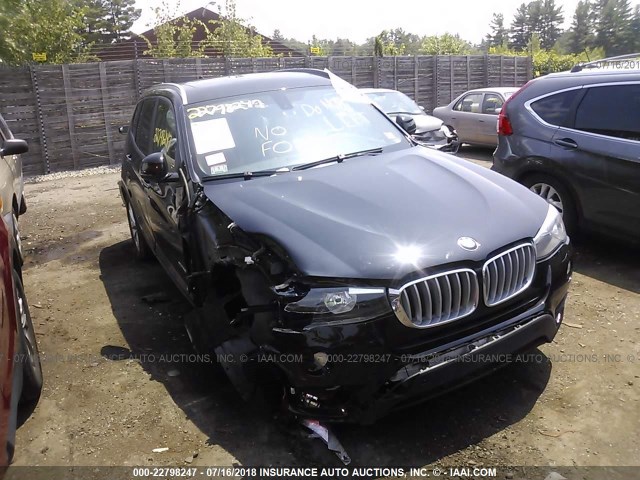 5UXWX9C50G0D75691 - 2016 BMW X3 XDRIVE28I BLACK photo 1