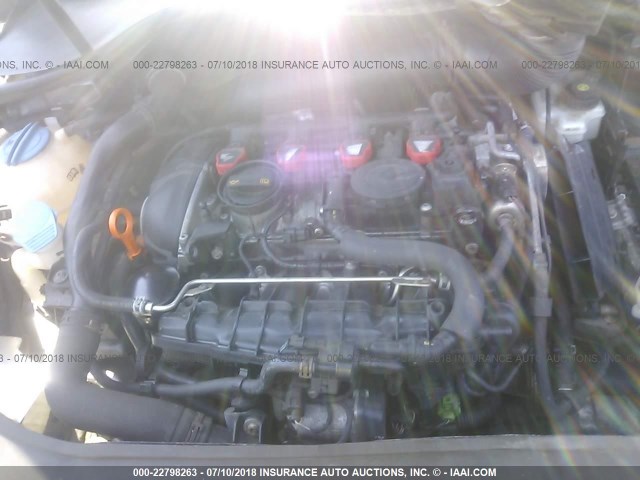 3VWRJ71K59M048274 - 2009 VOLKSWAGEN JETTA WOLFSBURG 灰色 照片 10