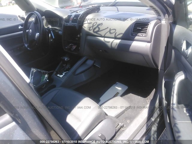 3VWRJ71K59M048274 - 2009 VOLKSWAGEN JETTA WOLFSBURG 灰色 照片 5