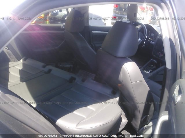 3VWRJ71K59M048274 - 2009 VOLKSWAGEN JETTA WOLFSBURG 灰色 照片 8