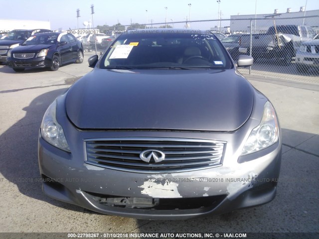 JNKCV64E48M101407 - 2008 INFINITI G37 JOURNEY/SPORT GRAY photo 6