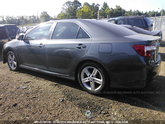 4T1BF1FK8CU132731 - 2012 TOYOTA CAMRY SE/LE/XLE BROWN photo 3