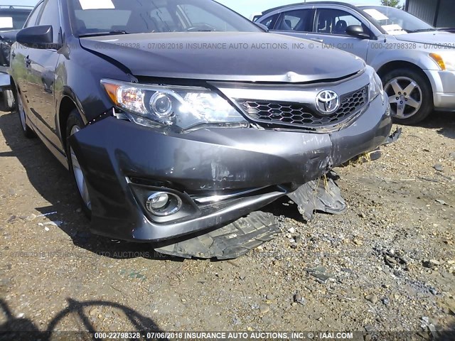 4T1BF1FK8CU132731 - 2012 TOYOTA CAMRY SE/LE/XLE BROWN photo 6