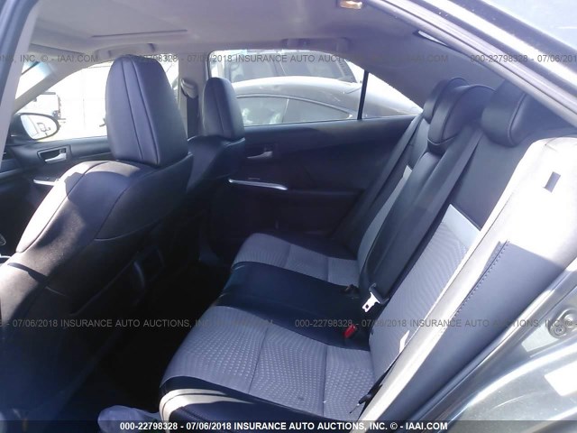 4T1BF1FK8CU132731 - 2012 TOYOTA CAMRY SE/LE/XLE BROWN photo 8