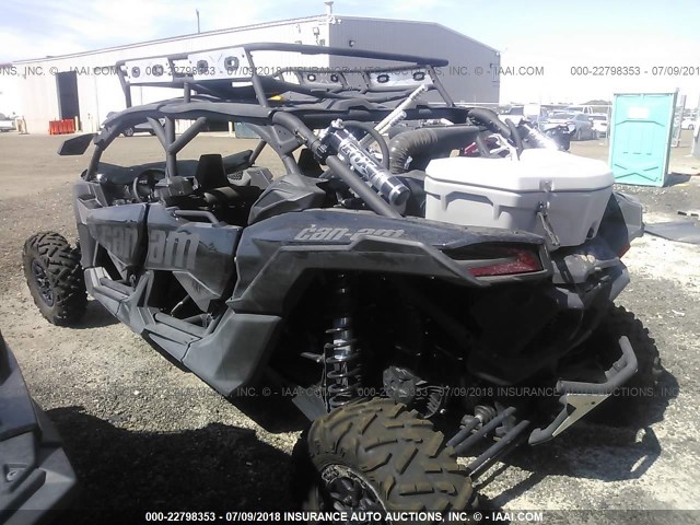 3JBVNAW22HK000742 - 2017 CAN-AM MAVERICK X3 MAX X RS TURBO R BLACK photo 3