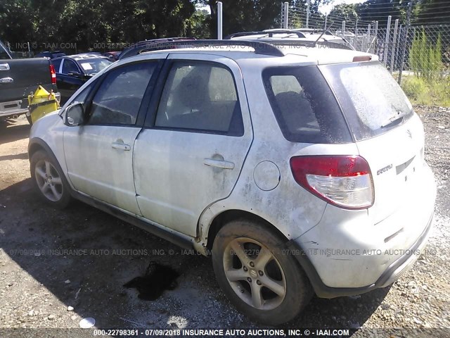 JS2YB413675101155 - 2007 SUZUKI SX4 WHITE photo 3