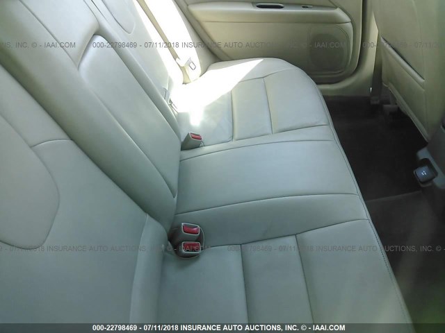 3FADP0L39AR377095 - 2010 FORD FUSION HYBRID WHITE photo 8