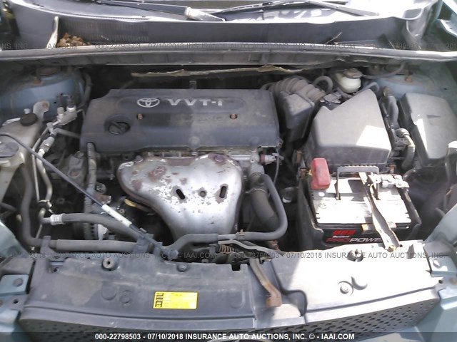 JTLKE50E181011361 - 2008 TOYOTA SCION XB ტურკოუსი ფოტო 10