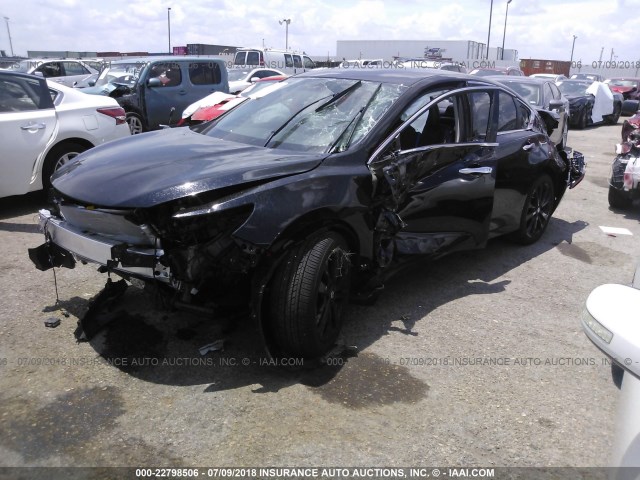 1N4AL3AP6JC253810 - 2018 NISSAN ALTIMA 2.5/S/SV/SL/SR BLACK photo 2