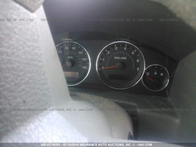 1J8HG48N76C229362 - 2006 JEEP COMMANDER RED photo 7