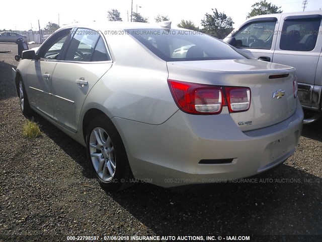 1G11C5SL2FF299098 - 2015 CHEVROLET MALIBU 1LT 金色 照片 3