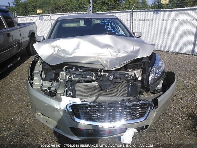 1G11C5SL2FF299098 - 2015 CHEVROLET MALIBU 1LT 金色 照片 6