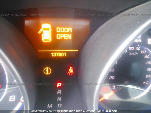 2HNYD28429H520651 - 2009 ACURA MDX TECHNOLOGY BLACK photo 7