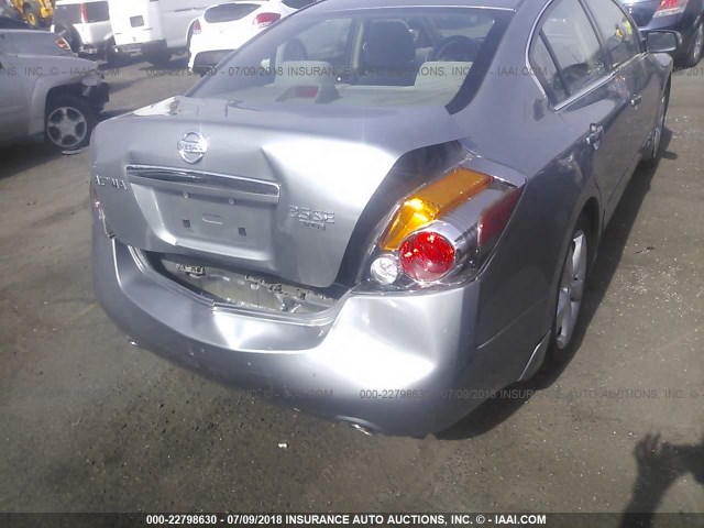 1N4BL21E48N452320 - 2008 NISSAN ALTIMA 3.5SE/3.5SL GRAY photo 6