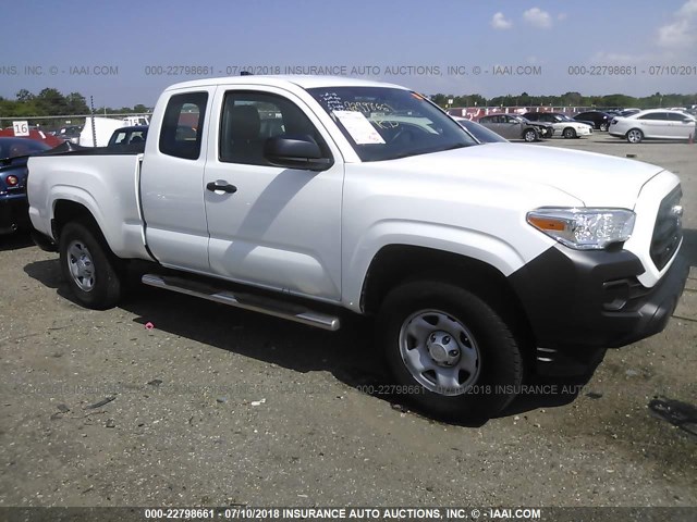 5TFRX5GN0HX099410 - 2017 TOYOTA TACOMA ACCESS CAB/SR/SR5 WHITE photo 1