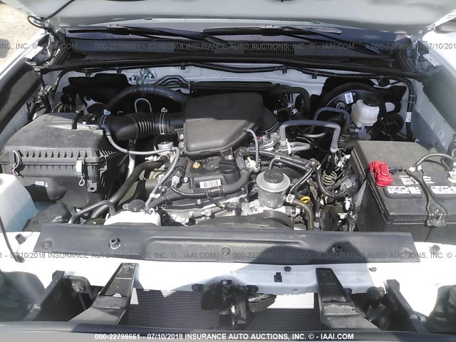 5TFRX5GN0HX099410 - 2017 TOYOTA TACOMA ACCESS CAB/SR/SR5 WHITE photo 10