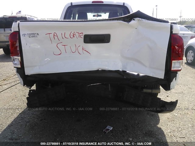 5TFRX5GN0HX099410 - 2017 TOYOTA TACOMA ACCESS CAB/SR/SR5 WHITE photo 6