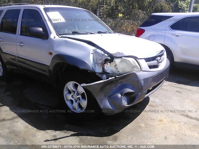 4F2CZ96174KM11249 - 2004 MAZDA TRIBUTE ES 银色 照片 6